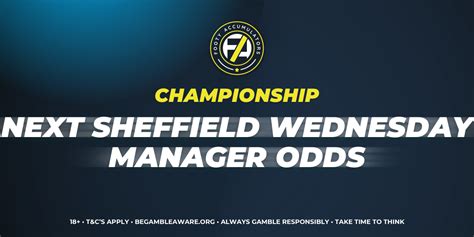next permanent sheffield wednesday manager odds|Next Sheffield Wednesday Manager Odds: Nathan .